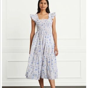 Hill House Home Nap Dress Blue Botanical
